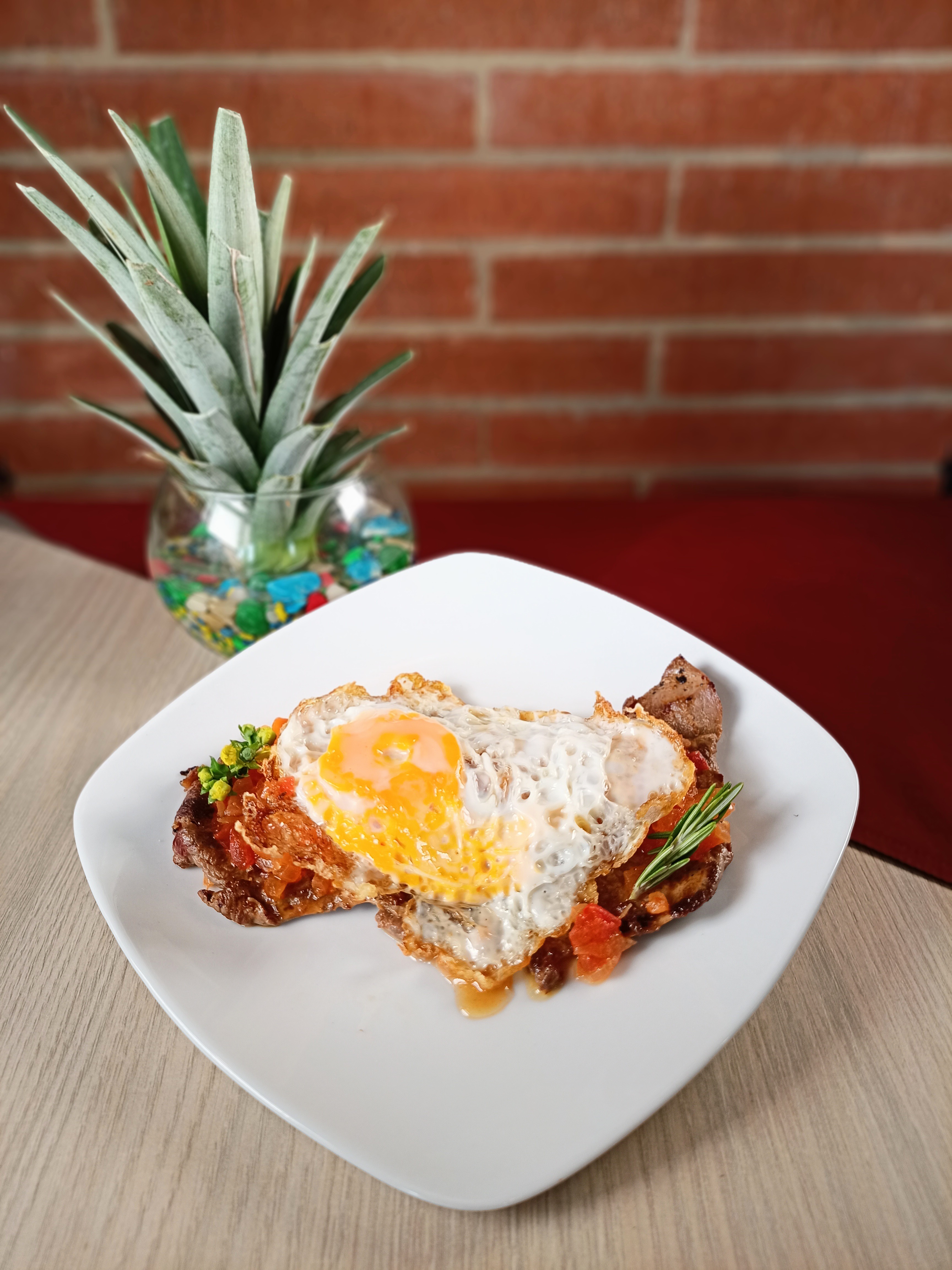 Bistec a caballo